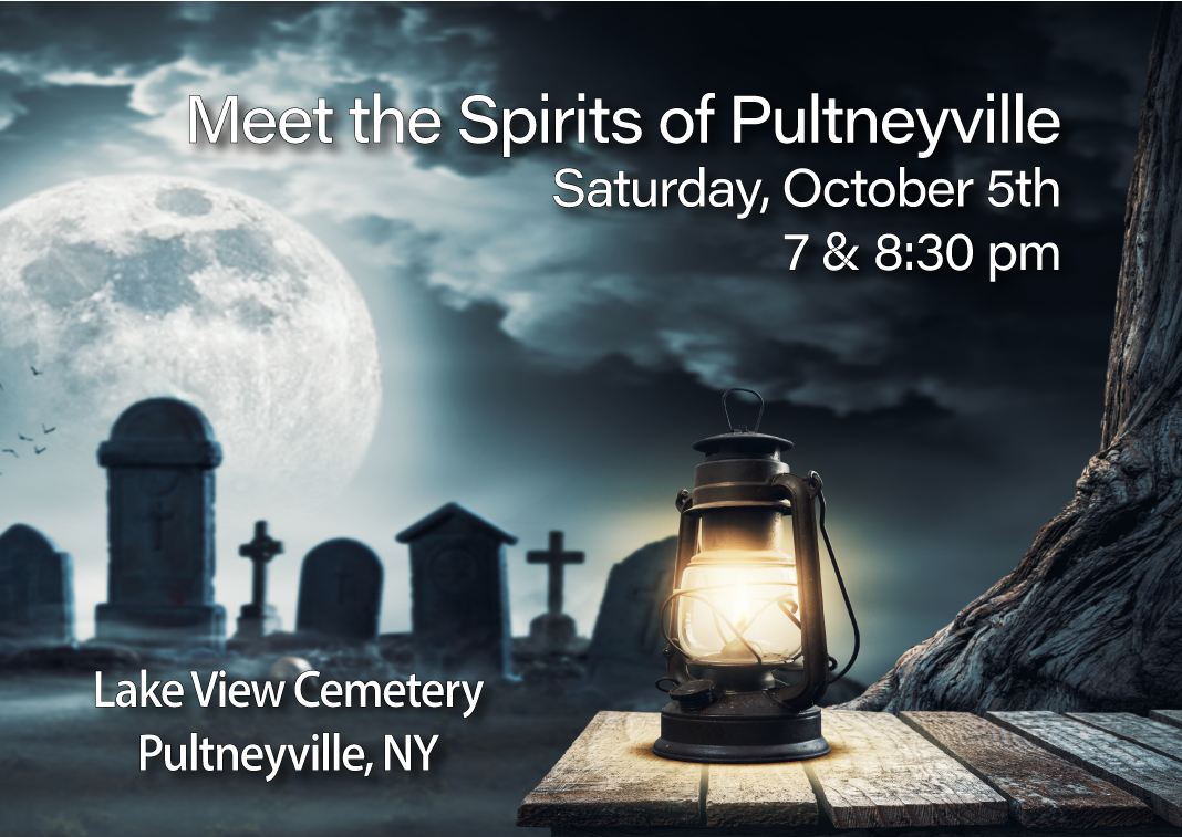 Meet the Spirits of Pultneyville Cemetery Tour